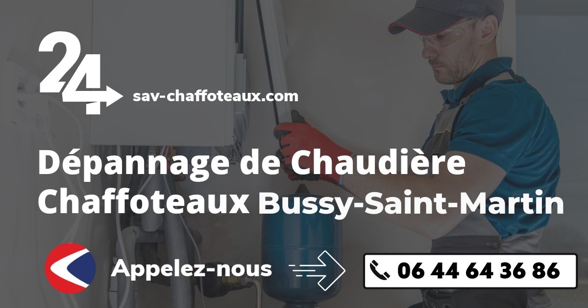 Dépannage chaudière Chaffoteaux Bussy-Saint-Martin