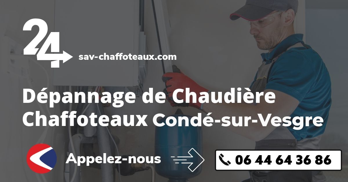 Dépannage chaudière Chaffoteaux Condé-sur-Vesgre
