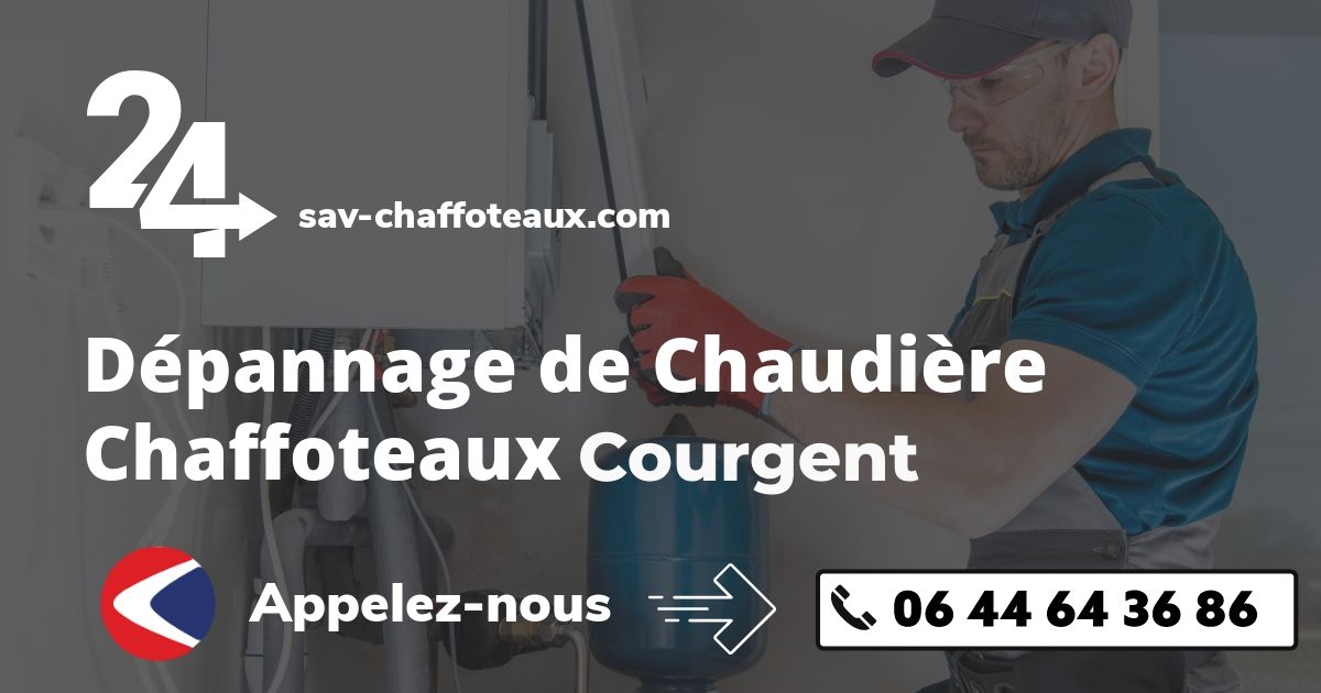 Dépannage chaudière Chaffoteaux Courgent
