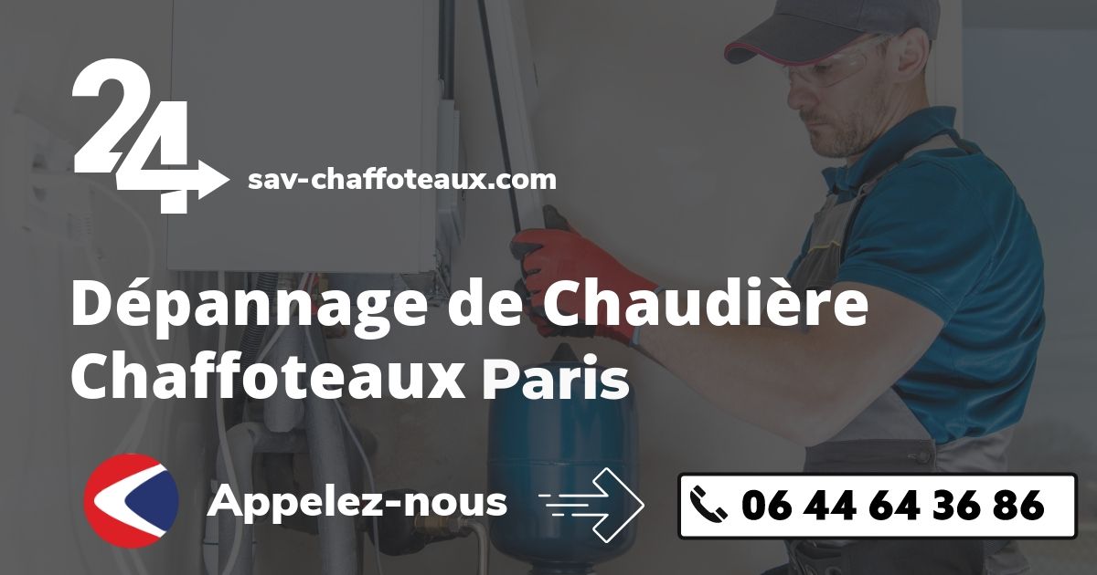 Dépannage chaudière Chaffoteaux Paris