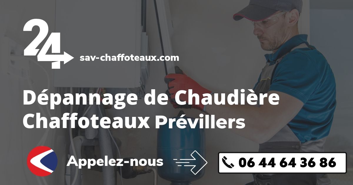Dépannage chaudière Chaffoteaux Prévillers