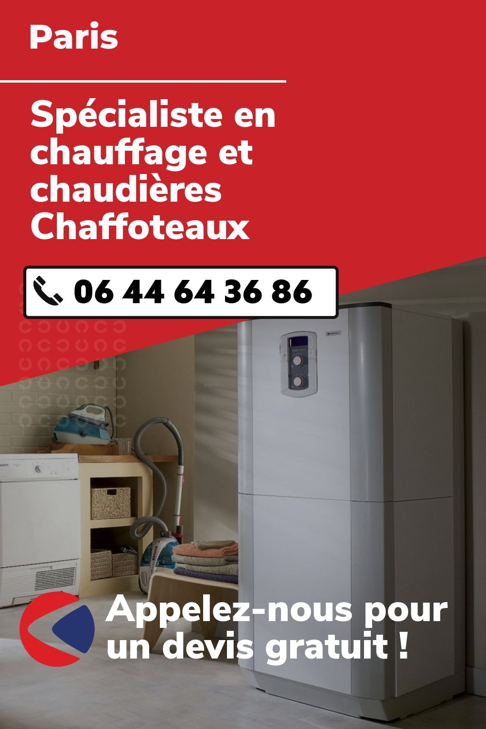Chauffagiste Chaffoteaux Paris 15